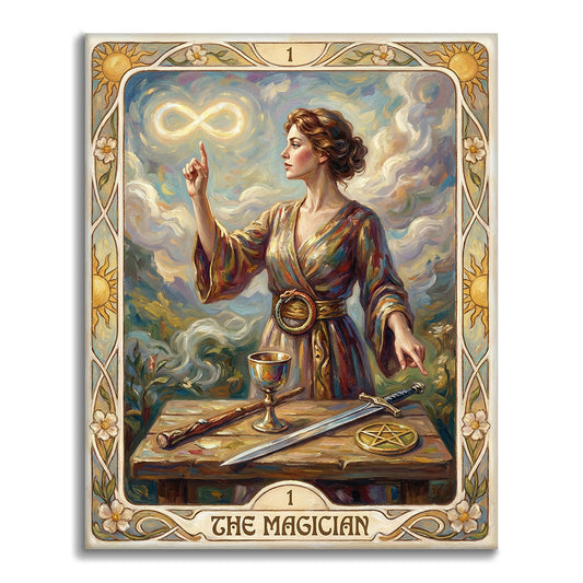 Trollkarlen - Måla efter siffror