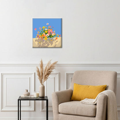 Färger i blom - Mini Måla efter nummer