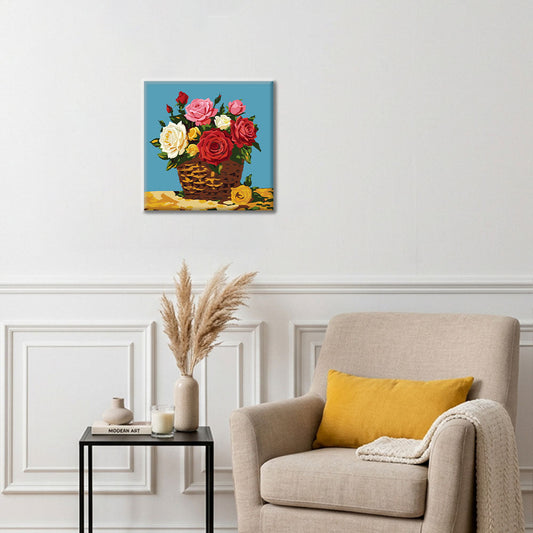 Romantikens färger - Mini Måla efter nummer