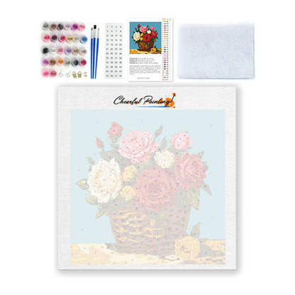 Romantikens färger - Mini Måla efter nummer