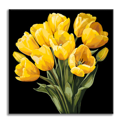 Gyllene ensamhet - Mini Måla efter nummer