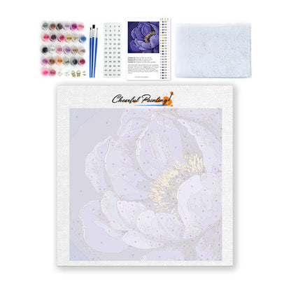 Midnattsblomning - Mini Måla efter nummer