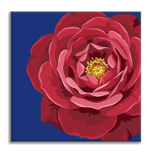 Royal Crimson & Azure - Mini Måla efter nummer