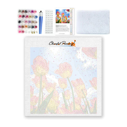 Tulpandröm - Mini Måla efter nummer