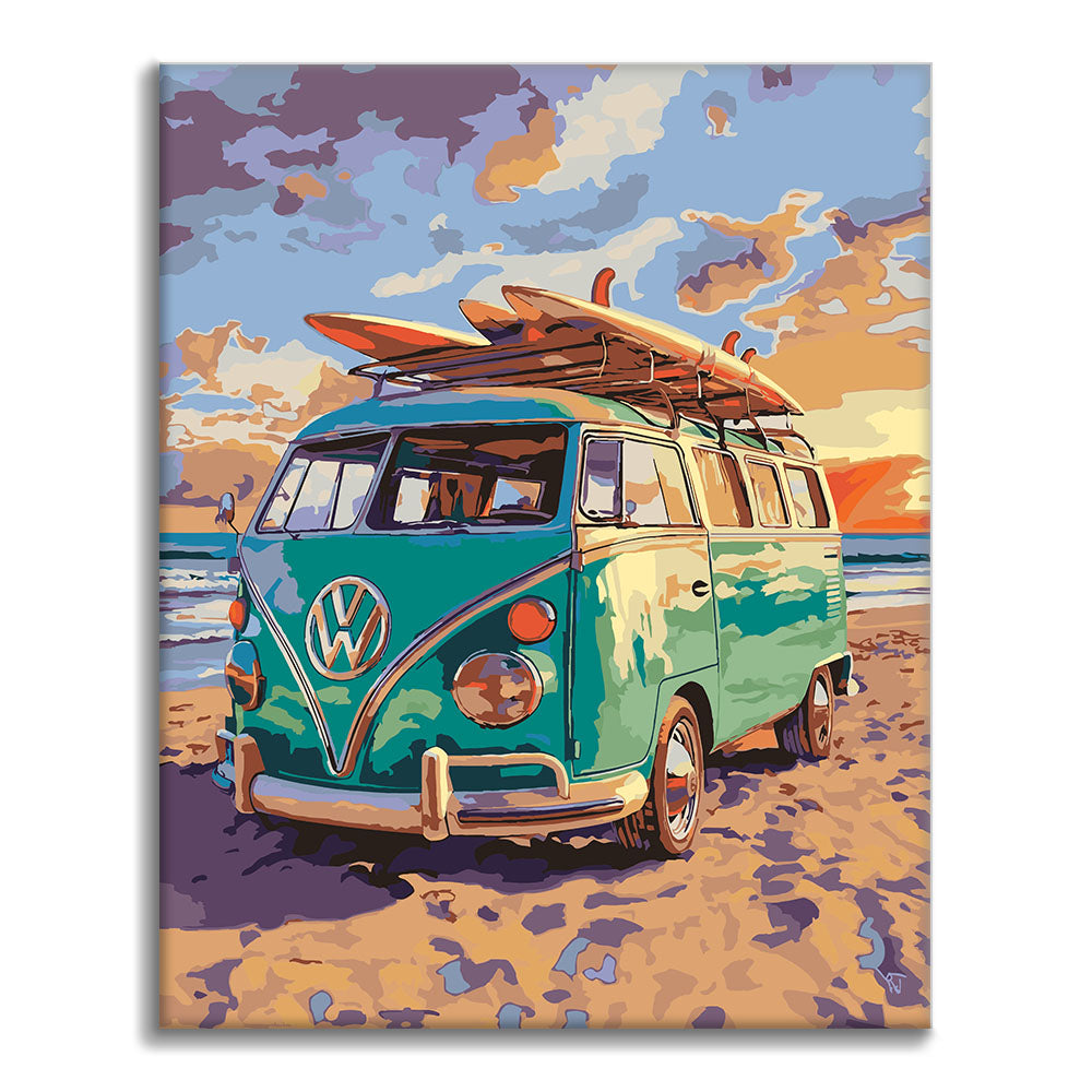 kombi - Måla efter siffror
