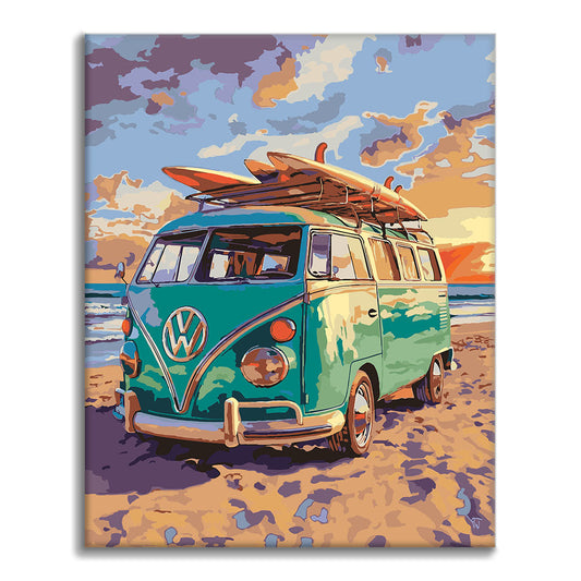 kombi - Måla efter siffror