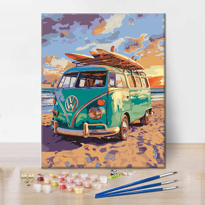 kombi - Måla efter siffror