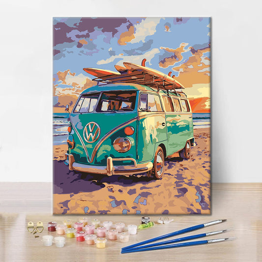 kombi - Måla efter siffror