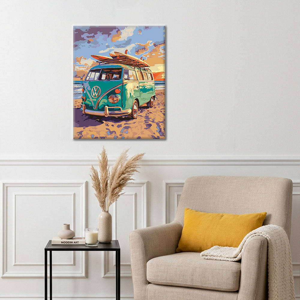 kombi - Måla efter siffror