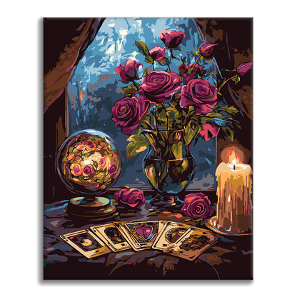 Tarotkortläsning - Måla efter siffror