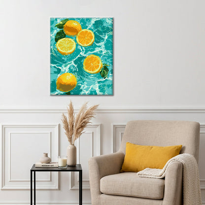 Citrus Radiance – Måla efter siffror