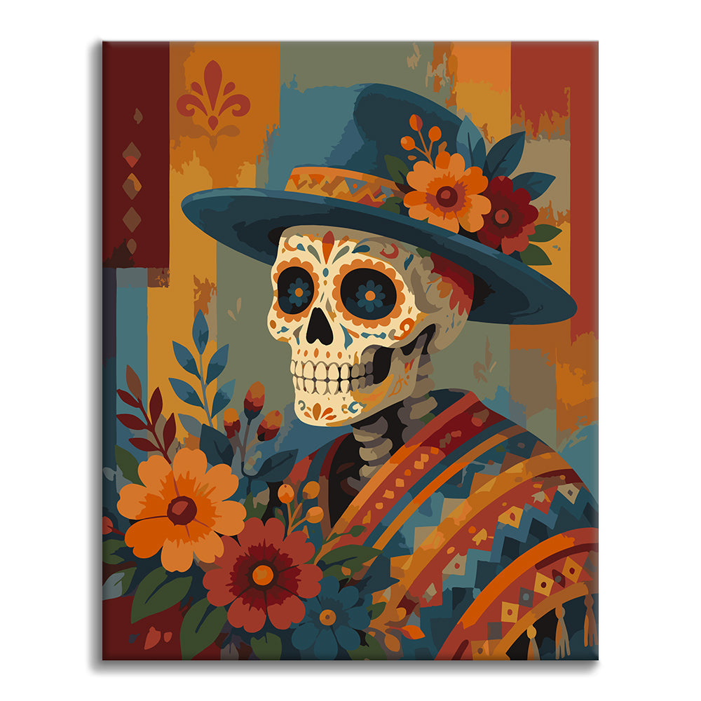 Day of the Dead Gentleman – Måla efter nummer