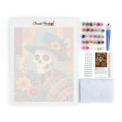 Day of the Dead Gentleman – Måla efter nummer