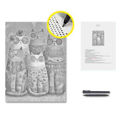 Cool Cat Crew - Prickmålning
