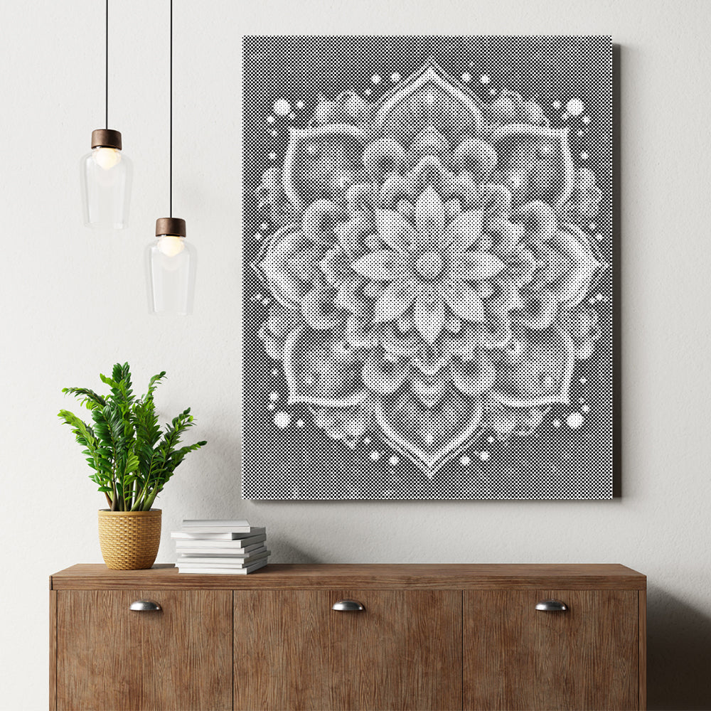 Glory Mandala - Prickmålning