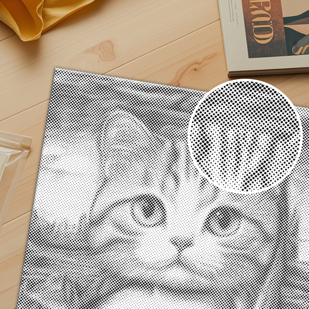 Mona Lisa Katt - Prickmålning