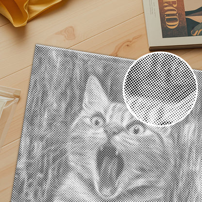 Kattens skrik - Prickmålning