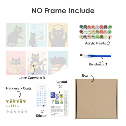 Avkopplande liv - Måla efter nummer